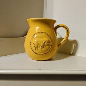 Home Essentials yellow Farmhouse Pig Pitcher